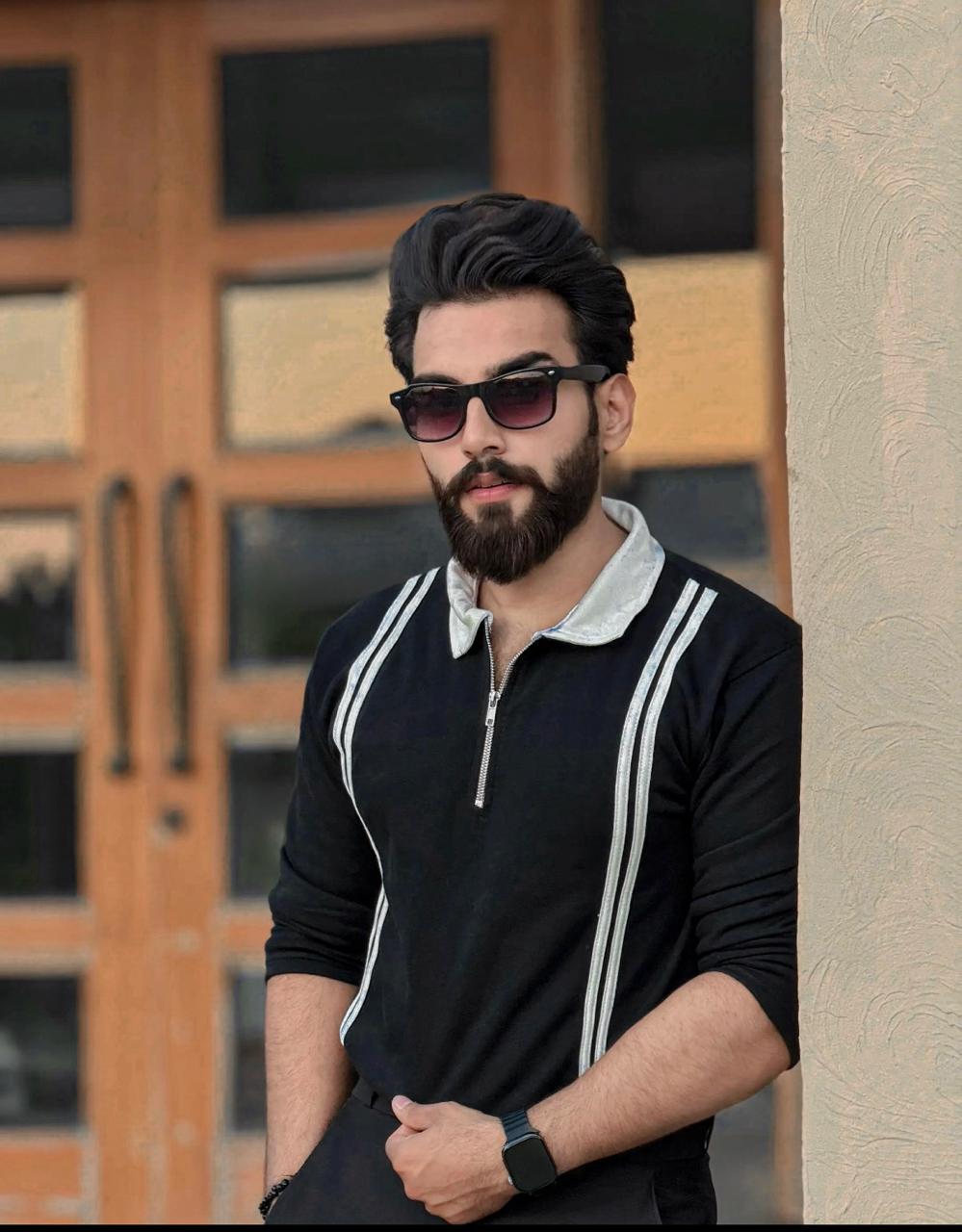 Stripe Zipper Sweatshirt For Men’s and boys