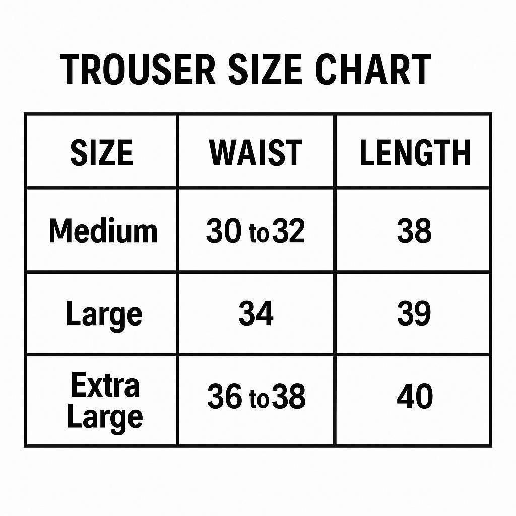 Black Fleece Front Stripe Trouser For Mens & Boys